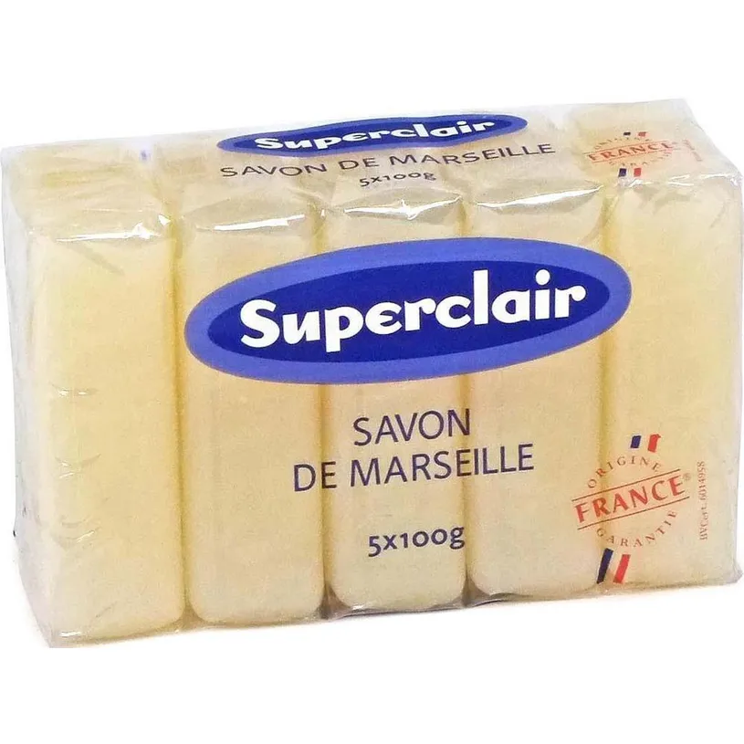 [DPH-0513] Savon De Marseille Superclair 5X100G