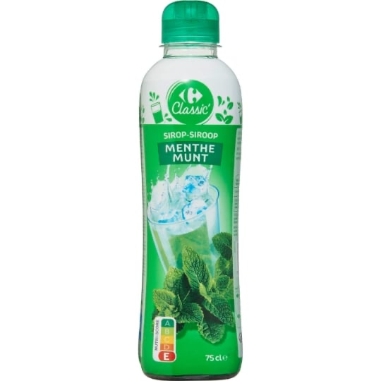 Bidon Sirop Menthe Classic 75Cl