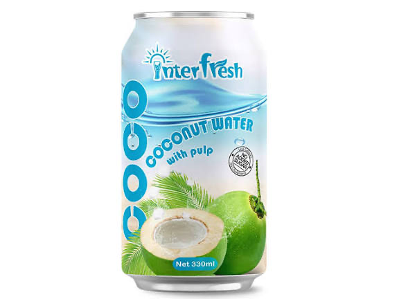 [EPI-0259] Canette Inter Fresh Coconut Water 33Ml
