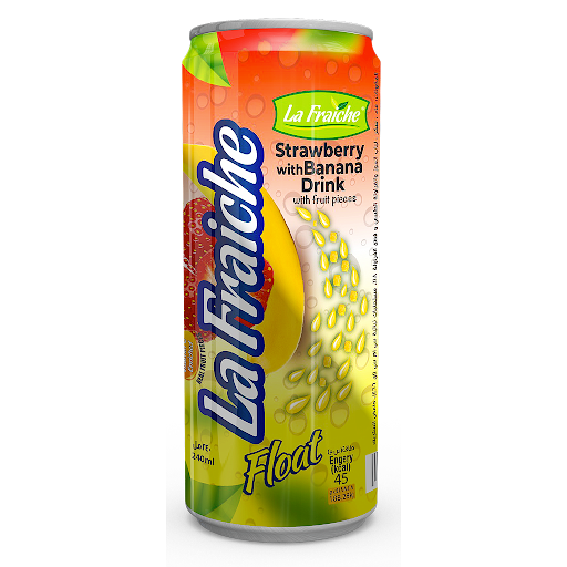 [EPI-0345] Cannette La Fraiche Strawberry Banane 240Ml