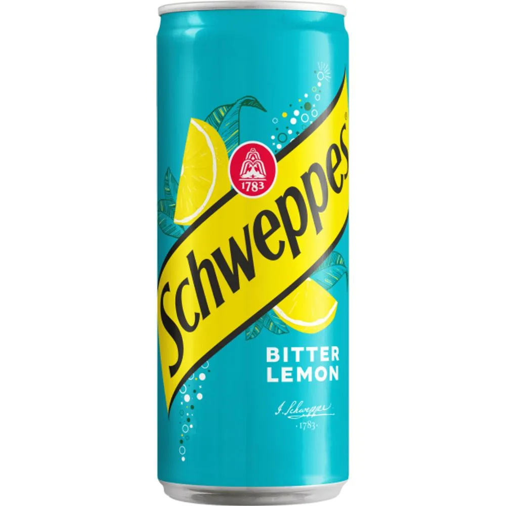 [EPI-0282] Canette Schweppes Bitter Lemon 33Ml
