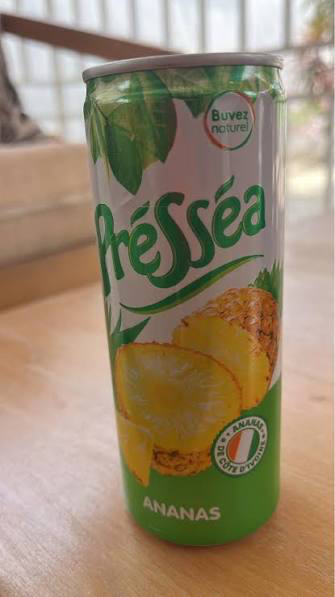 [EPI-0272] Canette Pressea Ananas 250Ml